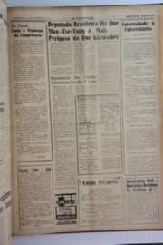 Página do jornal O Nordeste de novembro de 1961