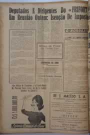 Página do jornal O Nordeste de novembro de 1961