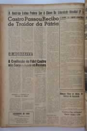Página do jornal O Nordeste de dezembro de 1961