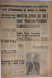 Página do jornal O Nordeste de janeiro de 1962