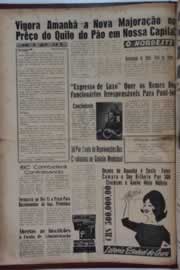 Página do jornal O Nordeste de janeiro de 1962