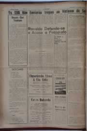 Página do jornal O Nordeste de janeiro de 1962
