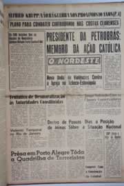 Página do jornal O Nordeste de janeiro de 1962