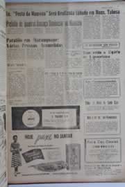 Página do jornal O Nordeste de janeiro de 1962