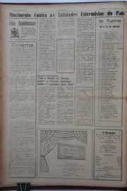 Página do jornal O Nordeste de janeiro de 1962