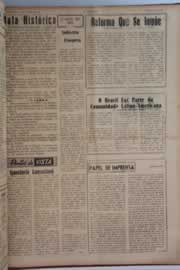 Página do jornal O Nordeste de janeiro de 1962