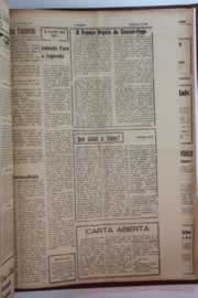 Página do jornal O Nordeste de março de 1962