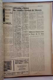 Página do jornal O Nordeste de março de 1962