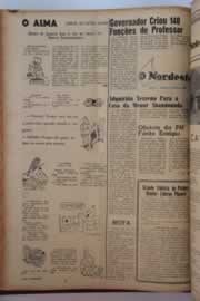 Página do jornal O Nordeste de março de 1962