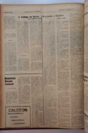 Página do jornal O Nordeste de março de 1962