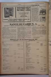 Página do jornal O Nordeste de março de 1962