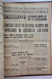 Página do jornal O Nordeste de março de 1962