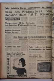 Página do jornal O Nordeste de março de 1962