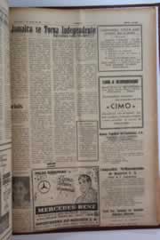 Página do jornal O Nordeste de março de 1962
