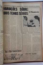 Página do jornal O Nordeste de março de 1962