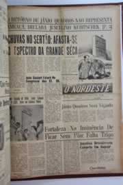 Página do jornal O Nordeste de março de 1962