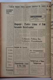 Página do jornal O Nordeste de março de 1962