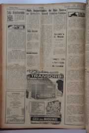 Página do jornal O Nordeste de março de 1962