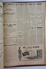 Página do jornal O Nordeste de março de 1962