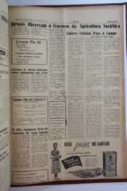 Página do jornal O Nordeste de março de 1962