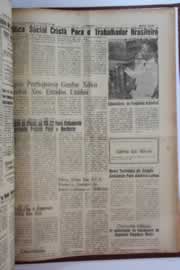 Página do jornal O Nordeste de março de 1962