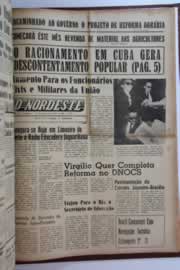 Página do jornal O Nordeste de março de 1962