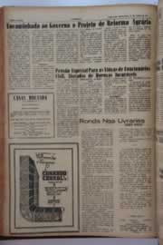 Página do jornal O Nordeste de março de 1962