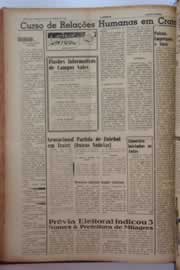 Página do jornal O Nordeste de março de 1962