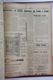 Página do jornal O Nordeste de março de 1962