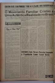 Página do jornal O Nordeste de março de 1962