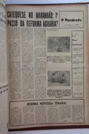 Página do jornal O Nordeste de março de 1962