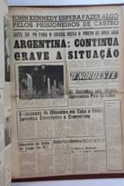Página do jornal O Nordeste de março de 1962