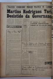 Página do jornal O Nordeste de março de 1962