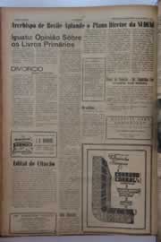 Página do jornal O Nordeste de março de 1962