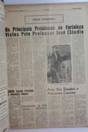 Página do jornal O Nordeste de abril de 1962