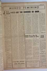 Página do jornal O Nordeste de abril de 1962