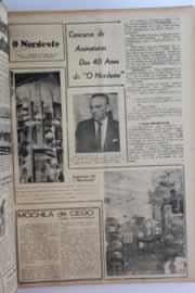 Página do jornal O Nordeste de abril de 1962