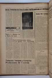 Página do jornal O Nordeste de abril de 1962