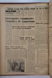 Página do jornal O Nordeste de abril de 1962