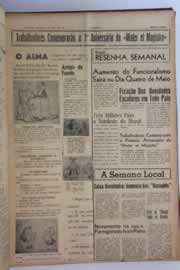 Página do jornal O Nordeste de abril de 1962