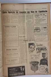 Página do jornal O Nordeste de maio de 1962