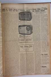 Página do jornal O Nordeste de maio de 1962
