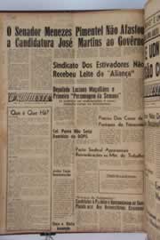 Página do jornal O Nordeste de maio de 1962