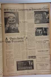 Página do jornal O Nordeste de maio de 1962