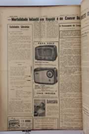 Página do jornal O Nordeste de maio de 1962