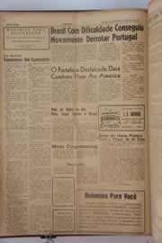 Página do jornal O Nordeste de maio de 1962