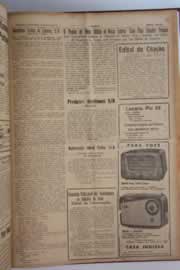 Página do jornal O Nordeste de maio de 1962