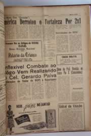 Página do jornal O Nordeste de maio de 1962