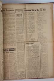 Página do jornal O Nordeste de maio de 1962