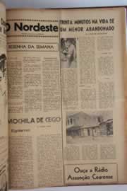 Página do jornal O Nordeste de maio de 1962